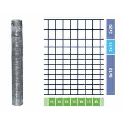 Siatka leśna - 150/13/15