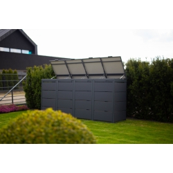 Nowoczesne zabudowy koszy na śmieci