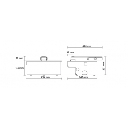 BR21/351 - Napęd do bram skrzydłowych