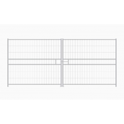 Brama dwuskrzydłowa Euro 1