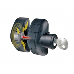 Zamek do bramki jednostronny na kluczyk, zatrzask magnetyczny 7-17mm MLSPS2L