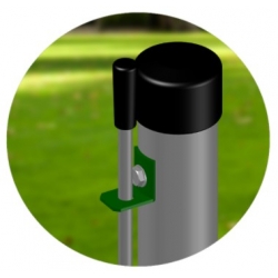 Mocowanie pręta sprężającego