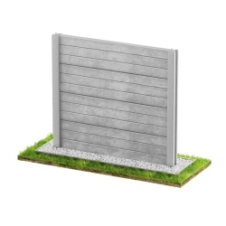 Wzór 408 Ogrodzenia betonowe dwustronne