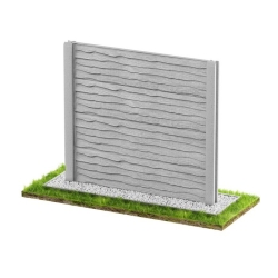 Wzór 401 Ogrodzenia betonowe dwustronne