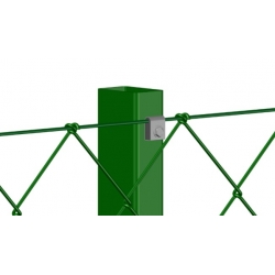 Przelotka do siatki na słupek kwadratowy
