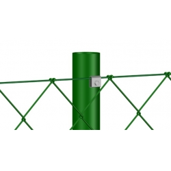 Przelotka do siatki na słupek okrągły