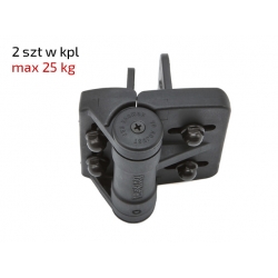 Zawiasy samozamykające do furtek, regulowane. TCAMA1 22-38 mm do 25 kg - 2 szt.