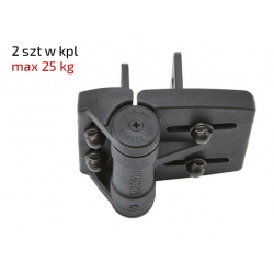 Zawiasy samozamykające do furtek, regulowane. TCAMA2 22-50 mm do 25 kg - 2 szt.