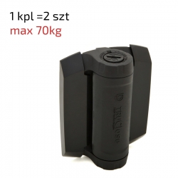 Zawiasy samozamykające TCHD1AS3BT 6-25 mm/70 kg do ciężkich bram - 2 szt