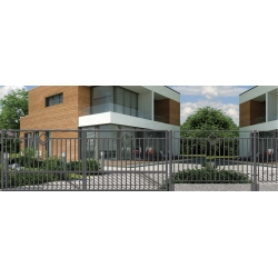 Bramy dwu skrzydłowe ozdobne