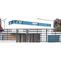 Bramy dwu skrzydłowe ozdobne