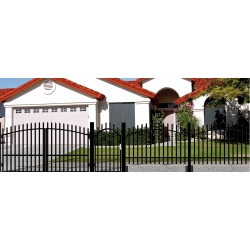 Bramy dwu skrzydłowe ozdobne