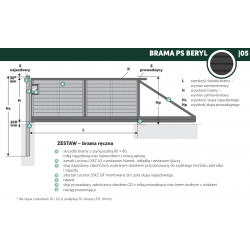 brama ps beryl ogrodzenia poziome rabski poznan