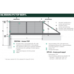 rama ps top beryl ogrodzenia poziome rabski