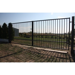 Brama dwuskrzydłowa uniwersalna ANTRACYT DS-PR