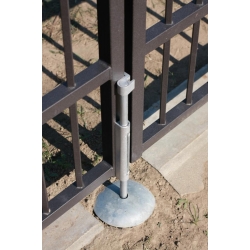 Brama dwuskrzydłowa uniwersalna ANTRACYT DS-PR