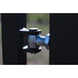 Brama dwuskrzydłowa uniwersalna ANTRACYT DS-PR