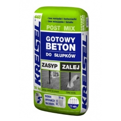 Gotowy BETON do słupków POST MIX 448 - KREISEL
