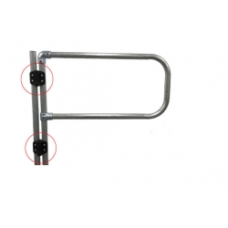 Samozamykające zawiasy do furtek bezpieczeństwa do rur TCHDRND2S3 - 2 szt