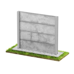 Wzór 115 Ogrodzenia betonowe jednostronne