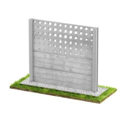 Wzór 118 Ogrodzenia betonowe jednostronne