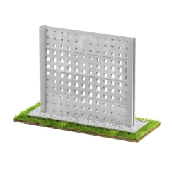 Wzór 119 Ogrodzenia betonowe jednostronne