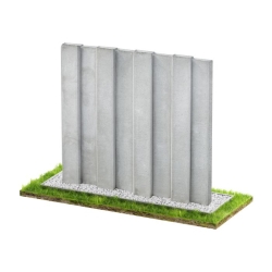 Wzór 129 Ogrodzenia betonowe jednostronne