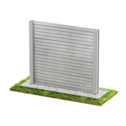 Wzór 132 Ogrodzenia betonowe jednostronne