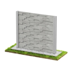 Wzór 135 Ogrodzenia betonowe jednostronne