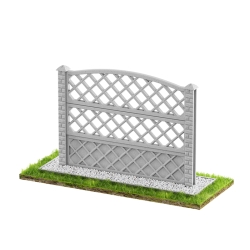 Wzór 31 Ogrodzenia betonowe jednostronne