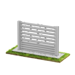 Wzór 48 Ogrodzenia betonowe jednostronne