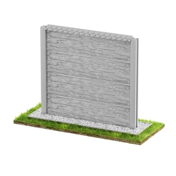 Wzór 54 Ogrodzenia betonowe jednostronne