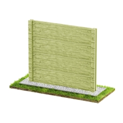 Wzór 99 Ogrodzenia betonowe jednostronne