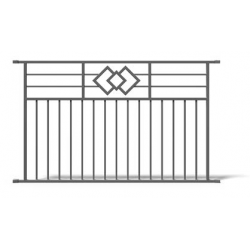 Opal - Ogrodzenia pionowe