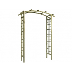 PERGOLA FREZJA Z ŁUKIEM 128X200X40 128X200X40