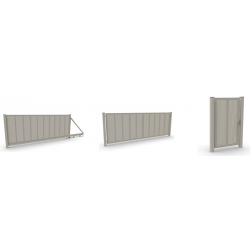 rabski ogrodzenie palisadowe poznan scala