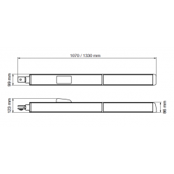 Schemat siłownika hydraulicznego Drys