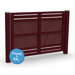 system rete ogrodzenia palisadowe