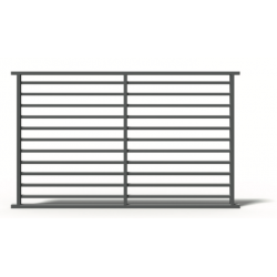 Turkus - Ogrodzenia poziome