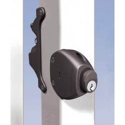 Zamek zatrzaskowy do furtki dwustronny na ten sam kluczyk 16-38 mm LLDABS2-LA